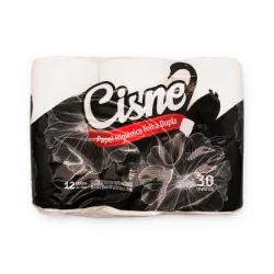 Papel Higiênico F/d Cisne Pct 12un 30m Neutro