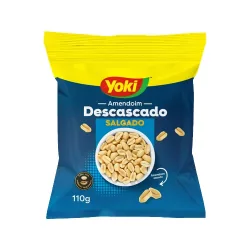 Amendoim Aper Yoki Pct 110g S/ Pele Torrado Salgado