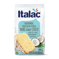 Mistura P/ Bolo Italac Pacote 400g Coco