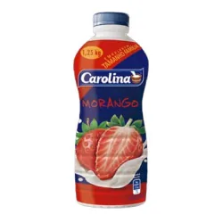 Bebida Lactea Fermentada Carolina Very Gurt Sabor Morango