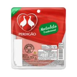 Mortadela Bologna Bolognella Vc 200g Tradicional Fatiada