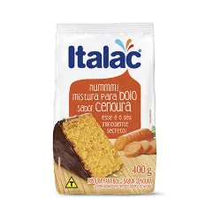Mistura P/ Bolo Italac Pacote 400g Cenoura