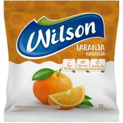Refresco Em Pó Wilson Laranja 350g