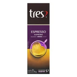 Cápsula De Café 3 Corações Caixa 8g Expresso Supremo