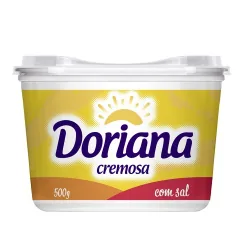 Margarina Doriana Cremosa Com Sal 500g