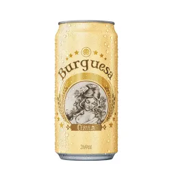 Cerveja Pilsen Burguesa Lt 269ml