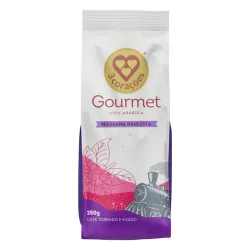 Café Moído 3 Corações Stand Up 250g Gourmet Mogiana Paulista
