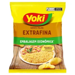 Batata Palha Yoki Pct 190g Extra Fina