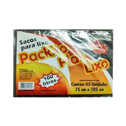 Saco P/ Lixo Packito Almof 100l C/5