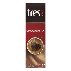 Cápsula De Café 3 Corações Caixa 11g Chocolatto