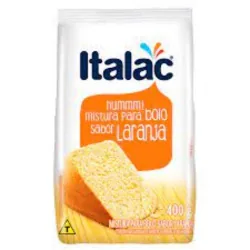 Mistura P/ Bolo Italac Pacote 400g Laranja