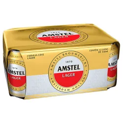 Cerveja Amstel Lager Puro Malte 269ml