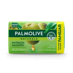 Sabonete Em Barra Palmolive Pacote 150g Óleo e Oliva