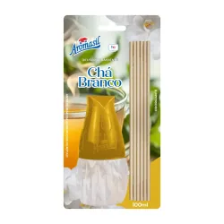 Difusor De Ambientes Aromasil 100ml Cha Branco