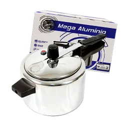 Panela De Pressao Mega Aluminio 4,5l