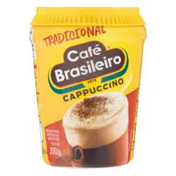 Prep P/ Cappuccino Brasileiro Pt 200g Tradicional