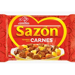 Tempero Em Pó Sazon Sachê 60g Carnes