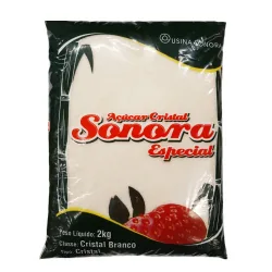 Açúcar Cristal Especial Sonora Pacote 2kg