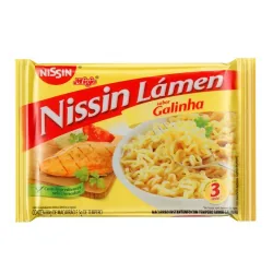 Macarrão Instantâneo Nissin Pacote 85g Galinha